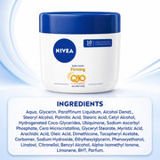 NIVEA Firming Body Cream with Q10 & Vitamin C, 48H Intensive Moisture, Helps Improve Skin Firmness & Elasticity, for All Skin Types, 400 ml