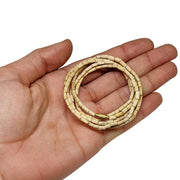 ASTRODIDI 2 Round Original and Natural Tulsi Kanthi Mala | Vrindavan Iskcon Natural Vaishnav Two Round Tulasi Holy Basil Mala for Men & Women (Size: 3mm, Length: Approx 32 inches)