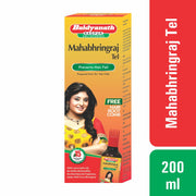 Baidyanath Asli Ayurved Mahabhringraj Tel | Ayurvedic Hair Oil | Hairfall Control | 200ml