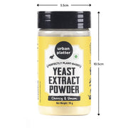 Urban Platter Yeast Extract Powder Shaker Jar, 70g [Cheesy Flavour]