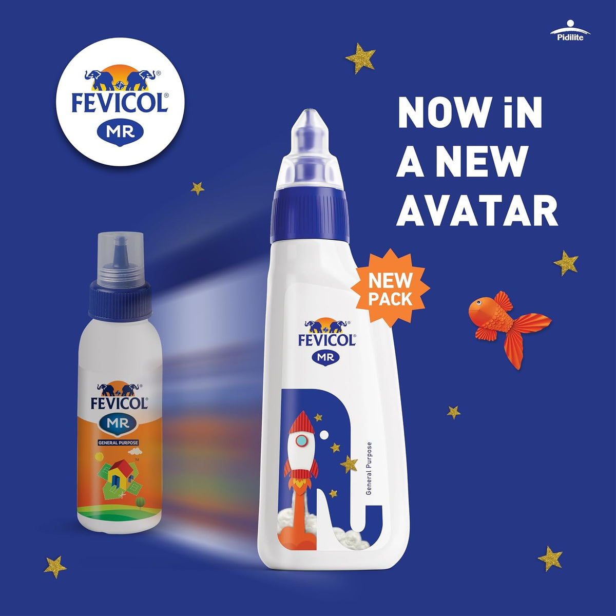 Pidilite Fevicol MR 120 g Craft Glue | Ultimate Adhesive| DIY Art & Craft | Easy to use | Multi-surface | Ideal for Children, Hobbyists, Student’s Project Work