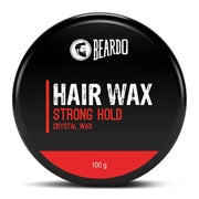 Beardo Stronghold Hair Wax| Glossy Finish | Shine | Strong Hold 100 gm