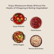 Urban Platter Vegetable Bouillon & Broth Powder, 200g (Plant-Based | Instant Vegetable Stock | MSG-free | Umami-Rich)