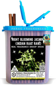 Parag Fragrances Extra Premium Long Lasting Dhoop Sticks 100 Gram Pack for Pooja & Home Fragrance (Raat Rani)