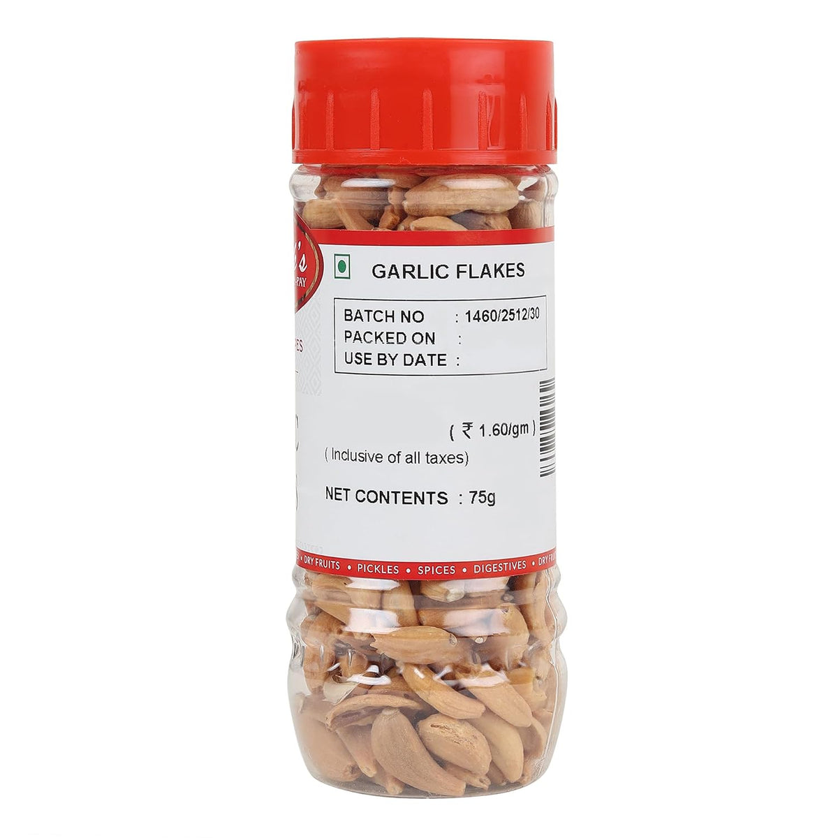 Roopak's PIK-N-PAY Garlic Flakes – Aromatic & Flavorful Dried Garlic for Cooking, Seasoning, and Garnishing