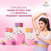 Yardley London English Rose Anti Perspirant Deodorant Roll On for Women, 50ml