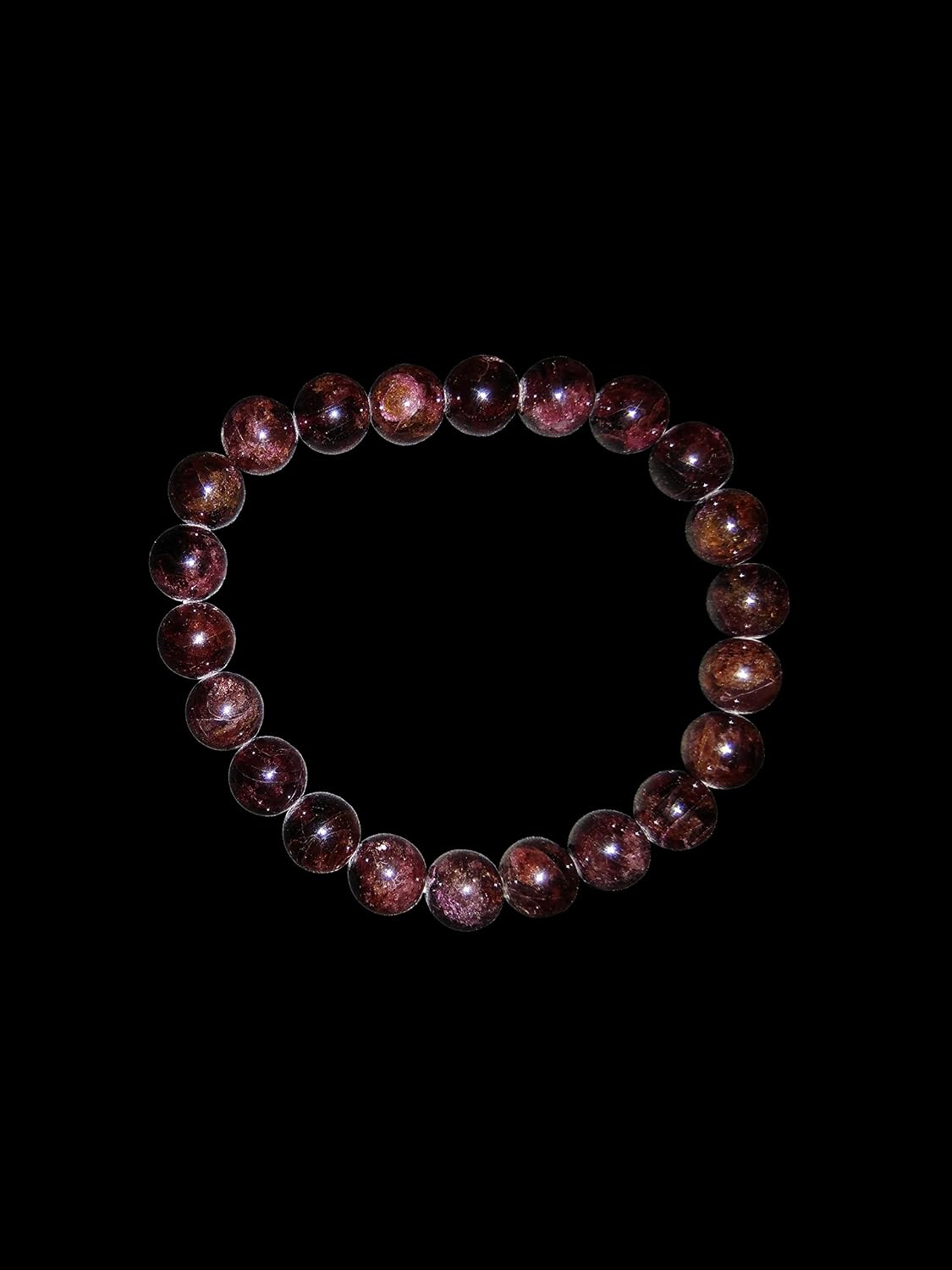 SHINDE EXPORTS Natural Garnet Gemstone Bracelet for men and women