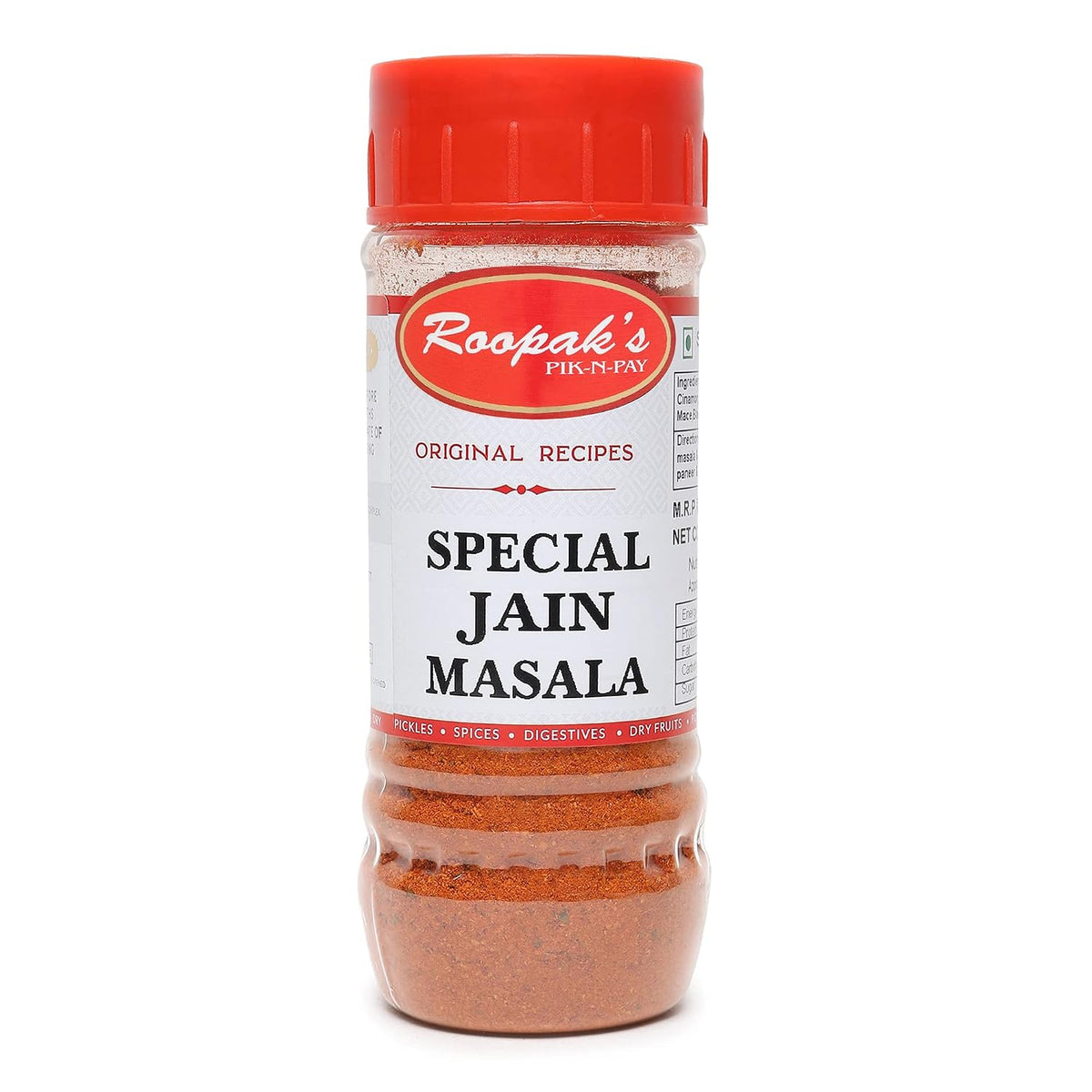 ROOPAK'S - Combo Pack Of Special Jain Masala + Punjabi Choley Masala (Pack Of 2, 100gm each)