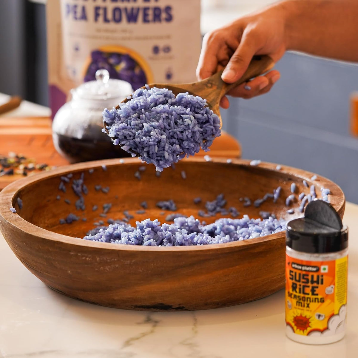 Urban Platter Blue Butterfly Pea Flower, 250g (Aparajita | Shankhpushpi | Rich in Antioxidants | Add to teas and Cocktails | Natural Colourant)
