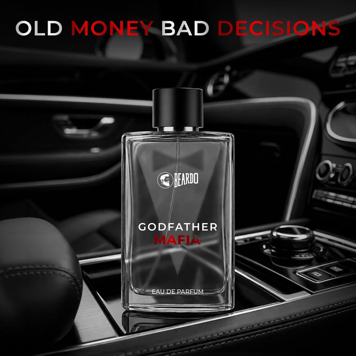 BEARDO Godfather Mafia Eau De Parfum 100ml | Fruity, Amber, Woody Fragrance | Long Lasting Perfume for Men | Gift For Men | Strong EDP For Men | Gift For Husband | Gift For Boyfriend