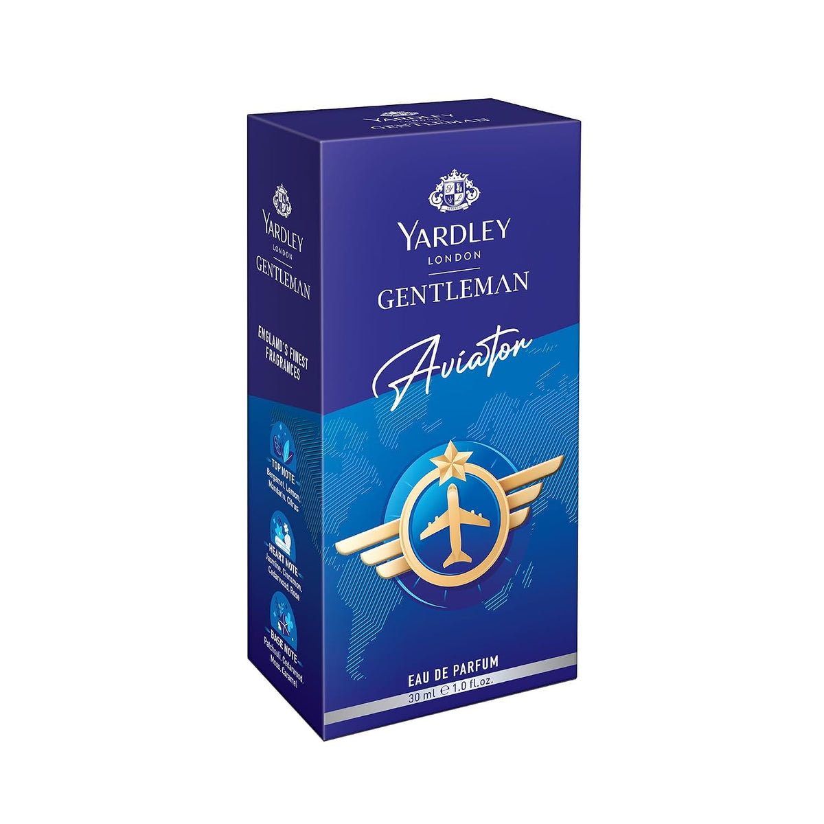 Yardley London Gentleman Aviator|England's Finest Fragrance|EDP Perfume For Infinite Adventure|30 ml