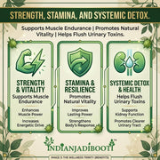 IndianJadiBooti Gokshura Powder (Gokhru Chota) for Fitness & Active Lifestyle | 100% Pure Tribulus Terrestris Churna | Natural Ayurvedic Supplement for Strength & Endurance | Non-GMO, Vegetarian | 250g (Pack Of 2)