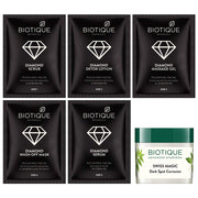 Biotique Diamond Instant Bright & Radiant Complexion Facial Kit, 65g