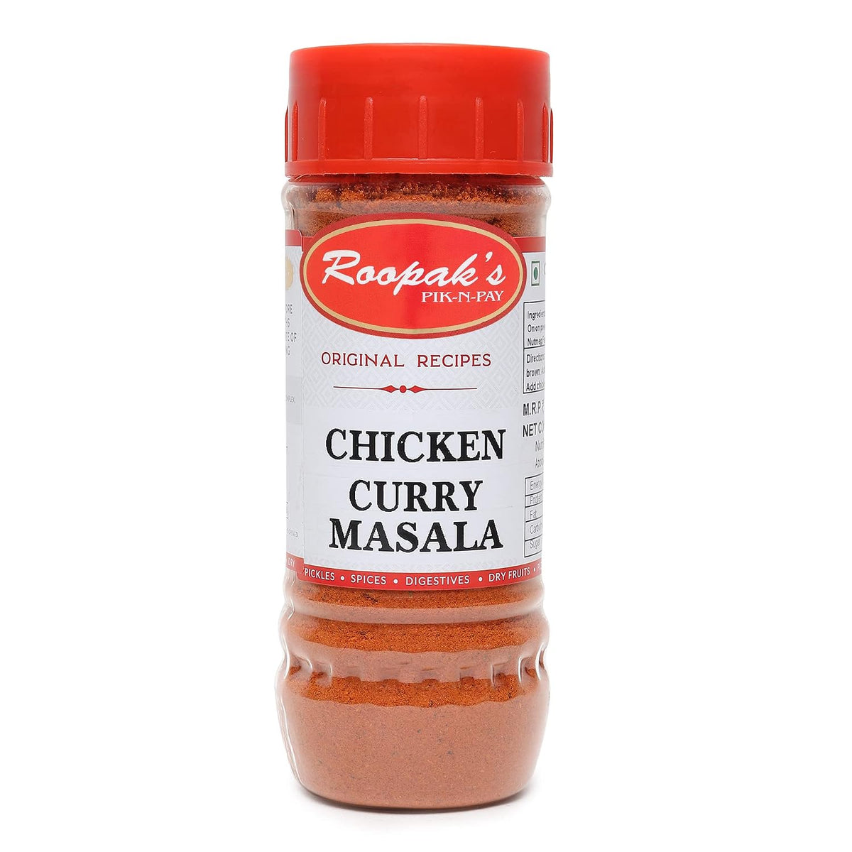 ROOPAK'S Combo Pack Of Egg Curry Masala + Chicken Curry Masala (Pack Of 2, 100gm each)