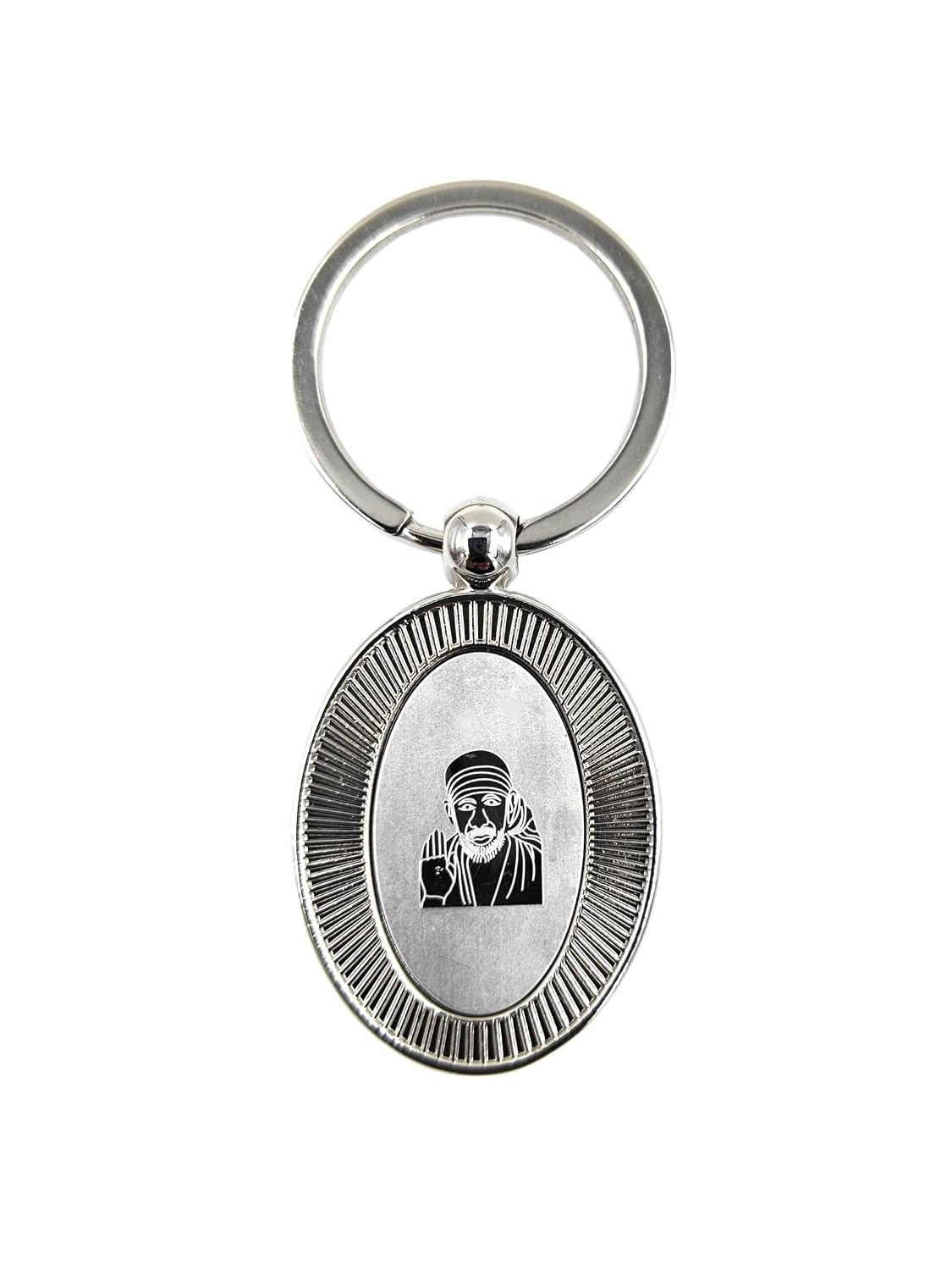 SHINDE EXPORTS shirdi saibaba keychain/key chain for bike, car