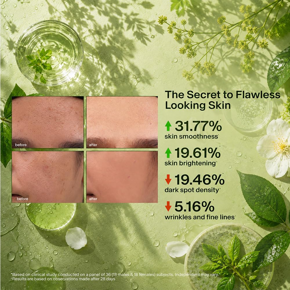 Biotique Morning Nectar Flawless Skin Moisturizer l Prevents Dark spots, Blackheads and Blemishes l Visibly Flawless Skin l Nourishes and Hydrates Skin l All Skin Types l 120ml