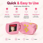 Toy Imagine Kids Digital Camera 1080P with 2-Inch Screen & Games