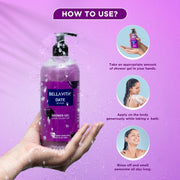 Bella Vita Luxury Date Woman Body Wash Refreshing Shower Gel for Deep Cleansing, Hydrating, Moisturising, Softer & Smoother Skin with Aloe Vera 500 Ml