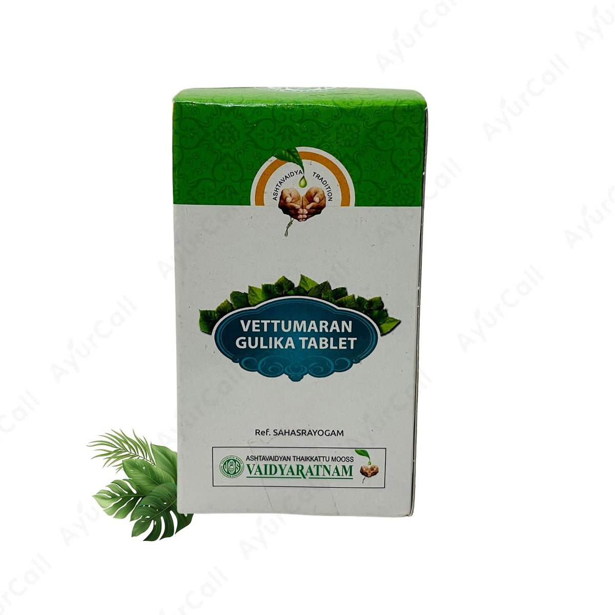 Vaidyaratnam Vettumaran Gulika Tablet(100 Tablets)