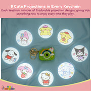 Toy Imagine Cartoon Projection Camera Keychain