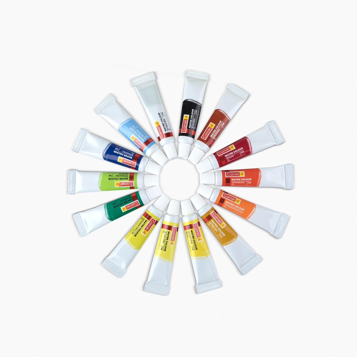 Camel Student Water Color Tube - 5ml, 14 Shades