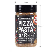 Urban Platter Pizza Pasta Seasoning, 80g (Signature Italian-Style Seasoning | Multipurpose Herb & Spice Blend | MSG-Free)