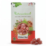 IndianJadiBooti Phitkari Alum 250 Grams | Fitkari Red Stone for Face Skin Tightening, Water Purification & Shaving | Red Crystals Alum | Gentle & Effective.
