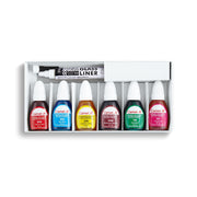 Camel Water Based Glass Color - 10ml Each, 6 Shades