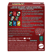 Mattel Games UNO Show ‘em No Mercy Card Game for Kids, Adults & Family Parties and Travel with Extra Cards, Special Rules and Tougher Penalties.