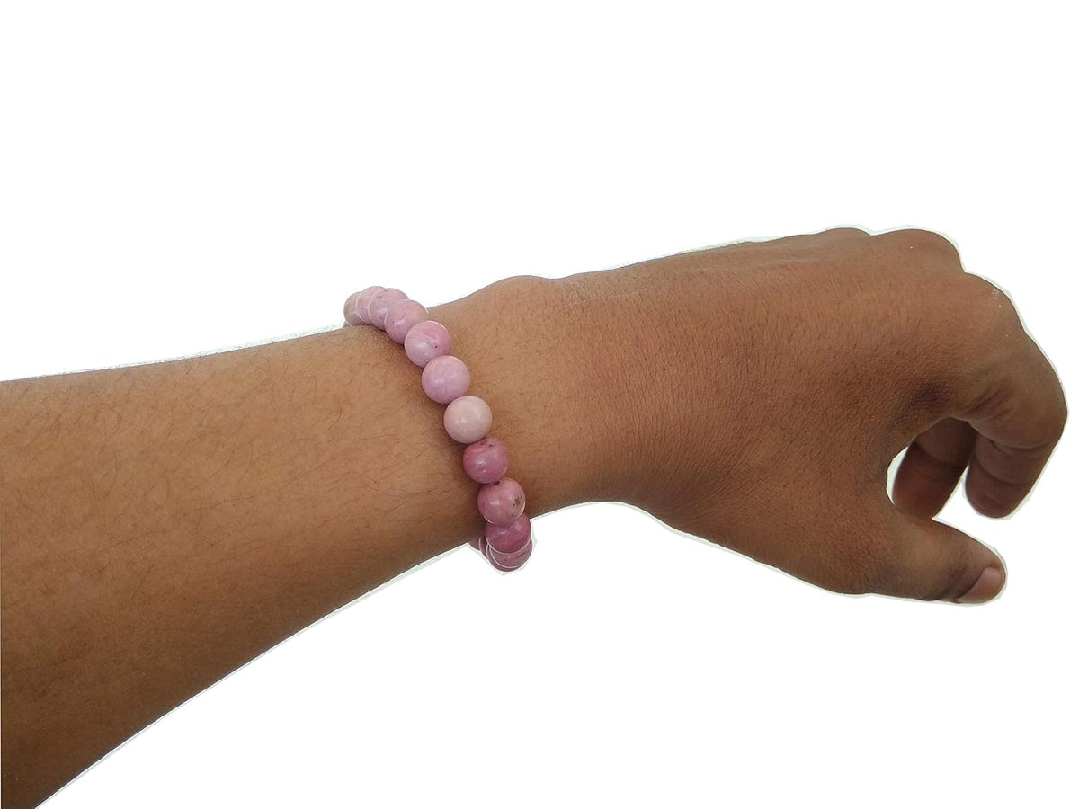 SHINDE EXPORTS Natural Rhodocrosite Gemstone Bracelet for men and women