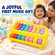 Toy Imagine Xylophone, 8-Key Musical Piano Toy for Kids