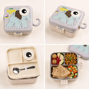 Toy Imagine Kids Stainless Steel Lunch Box, Elephant Grey