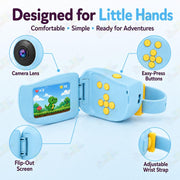 Toy Imagine Kids Digital Camera 1080P with 2-Inch Screen & Games