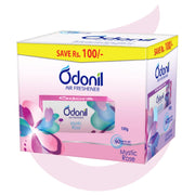 Odonil Bathroom Air Freshener Blocks 400g (100g*4) | Mixed Fragrances: Jamine, Lavender, Orchid, Rose| Long Lasting Fragrance