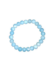SHINDE EXPORTS Natural Aquamarine Gemstone Bracelet for men and women