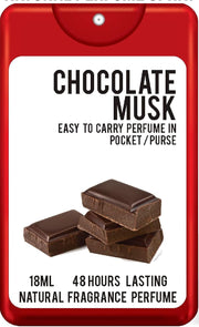 Parag Fragrances Chocolate Musk Pocket Attar Perfume 18ml (Made From Attars For Long Staying on Clothes) Easy To Use and Carry in Pocket and Purse