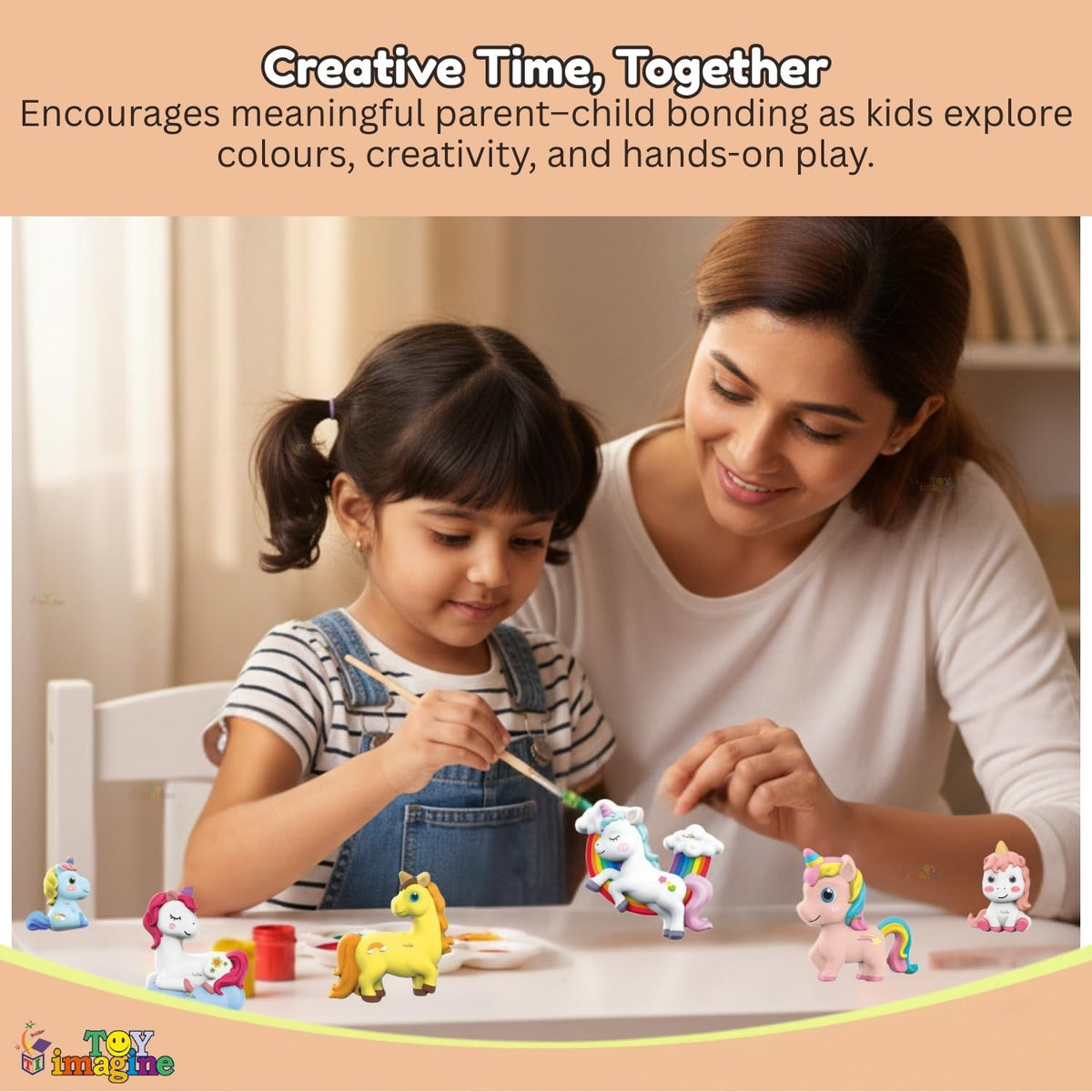 Toy Imagine DIY Unicorn Mould & Paint Craft Kit for Kids Age 6-12 Years