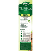 Dabur Triphala Juice - 1L | 100% Ayurvedic Formulation | Improves Gut Health & Promotes Healthy Gut | Supplement for lasting Relief from Constipation & Digestive Discomfort