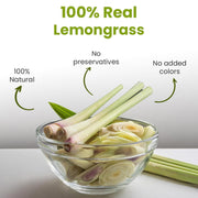 BLUE TEA - Lemongrass Tea - 30 Tea Bags | HELPS MANAGE ANXIETY | Caffeine Free - Herbal Tea - Refreshing - Daily Use - Detox Tea | Premium Zipper Packaging