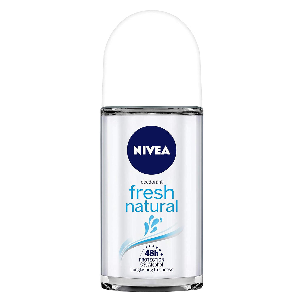 Nivea Body Lotion, Extra Whitening Cell Repair SPF 15, For All Skin Types, 400ml & Deodorant Roll On, Fresh Natural, 50ml