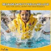 Toy Imagine Deluxe Swim Vest - Pool School Safety Aid for Toddlers & Kids (3-6 yrs) (50cm x 47cm)