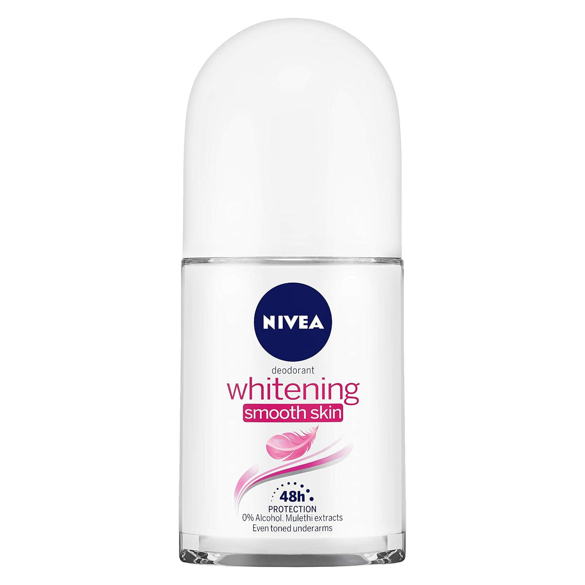 Nivea Men & Women Deodorant Roll On, Whitening Smooth Skin, Cool Kick, 50Ml & Face Wash, Oil Control, 10X Vitamin C, 150Ml, Pack Of 1