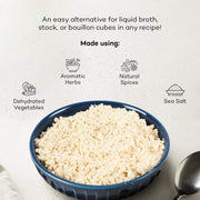 Urban Platter Vegetable Bouillon & Broth Powder, 200g (Plant-Based | Instant Vegetable Stock | MSG-free | Umami-Rich)