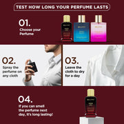 Bella Vita Luxury OUD DARK Eau De Parfum Perfume with Grapefruit, Vetiver,Orris,Dark Wood|Premium, Long Lasting Smokey & Woody Fragrance for Men 100ML