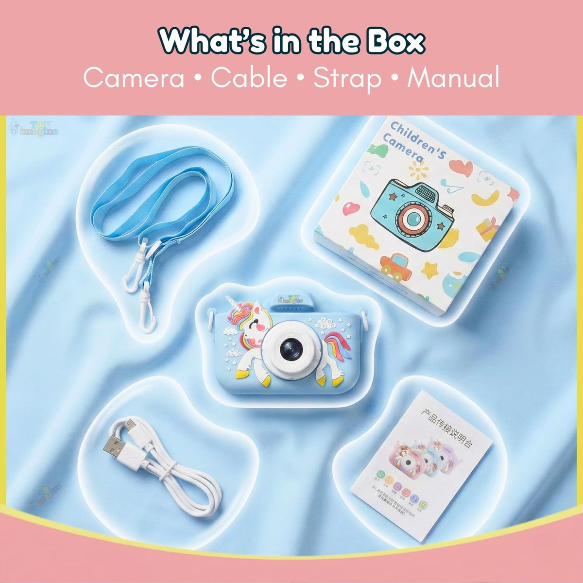 Toy Imagine Unicorn Kids Digital Camera