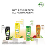 Dabur Vatika Lemon Anti-Dandruff Shampoo - 1 L | Reduces Dandruff from 1st Wash | Moisturises Scalp | Provides Gentle Cleansing, Conditioning & Nourishment to Hair