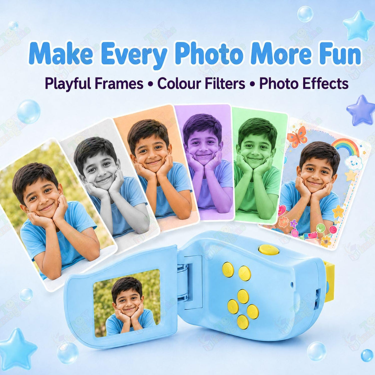 Toy Imagine Kids Digital Camera 1080P with 2-Inch Screen & Games