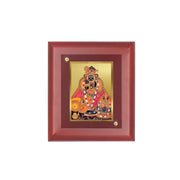 DIVINITI Intima Pure 24K Gold Plated Bankey Bihari Religious Frame – Luxury Home, Office & Mandir Décor | Premium Gold Foil Artwork in MDF Frame | Table Top Display (16 X 13.5 CM)