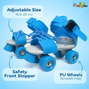Toy Imagine Adjustable Inline Skates for Kids 4-12 Years