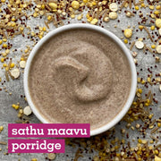 Slurrp Farm Baby Cereal, Ragi, Rice and Strawberry with Milk, Instant Healthy Wholesome Food, 200 g & Sathu Maavu, cereal for little ones | Healthy Wholesome Food, 200g